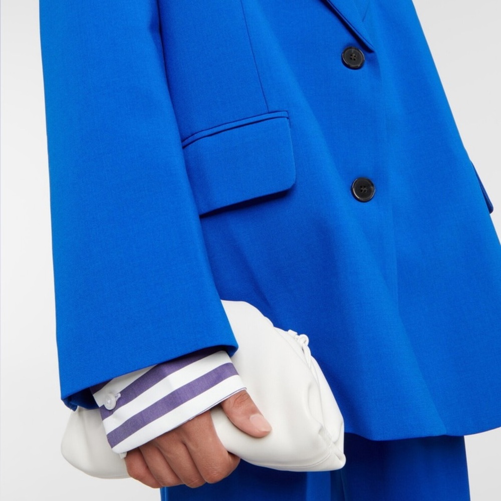The Frankie Shop Oversized Bea Blazer Royal Blue Medium - Picture 4 of 10